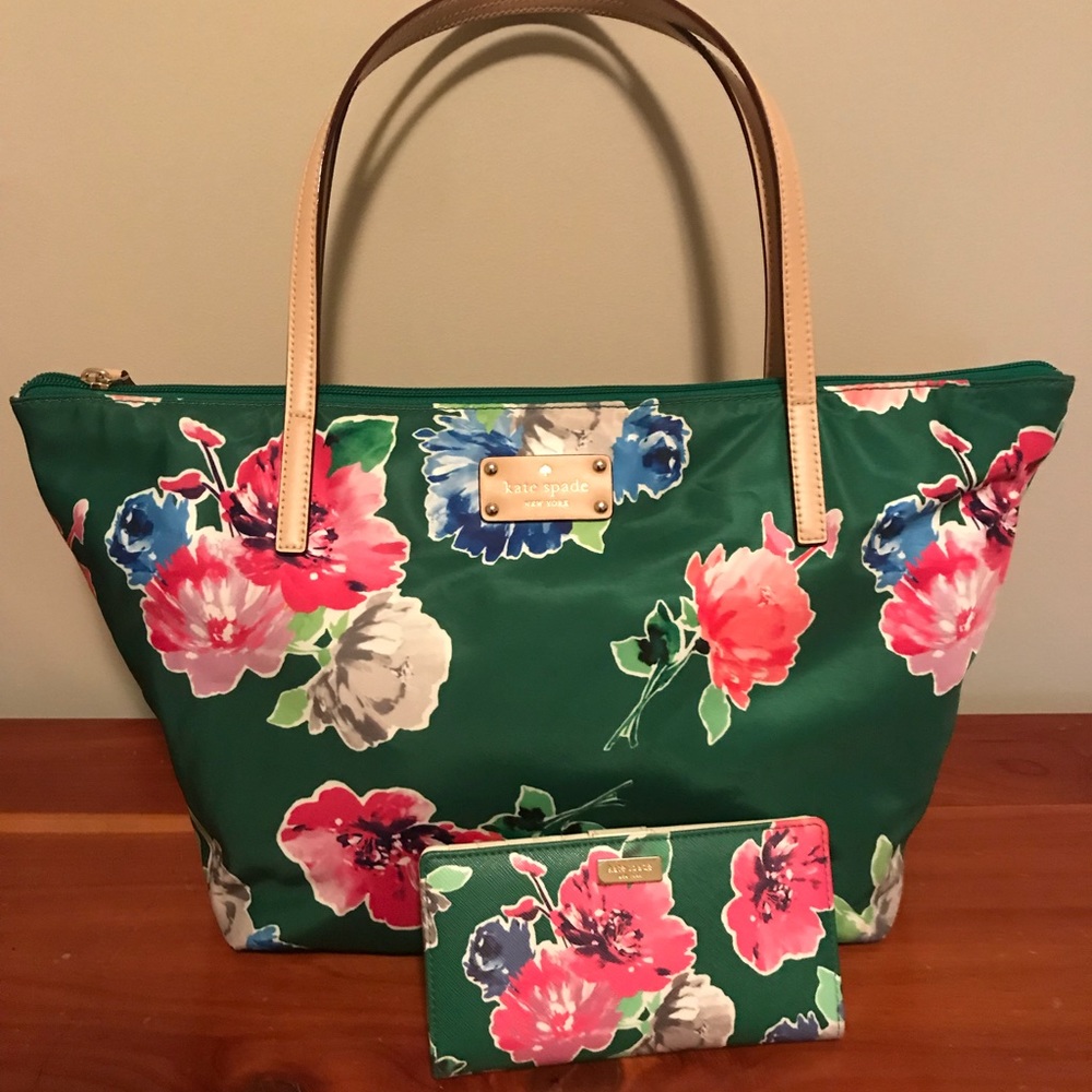 Large Floral Kate spade Set